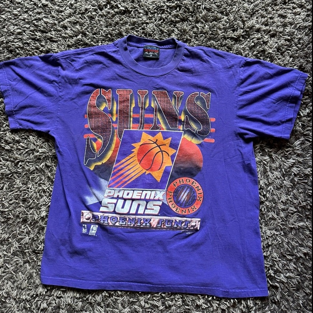 Vintage Phoenix Suns Shirt Magic Johnson T’s 90s XL graphic